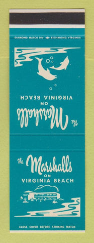 Matchbook Cover - Marshalls on Virginia Beach VA SAMPLE