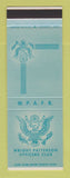 Matchbook Cover - Wright Patterson Air Force Base Officers Club OH SAMPLE