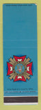 Matchbook Cover - VFW Veterans of Foreign Wars SAMPLE
