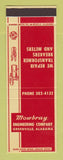Matchbook Cover - Mowbray Engineering Greenville AL Transformer SAMPLE