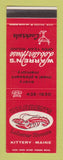 Matchbook Cover - Warren's Lobster House Kittery ME SAMPLE
