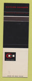 Matchbook Cover - Cutler Hammer Controls SAMPLE