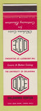 Matchbook Cover - University of Oklahoma Norman OK Sooners WEAR SAMPLE