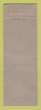 Matchbook Cover - Leo Hirsch Council Election 4th Ward WORN