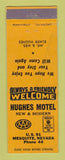 Matchbook Cover - Hughes Motel Mesquite NV WEAR