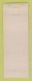 Matchbook Cover - Frank M Clark for Congress