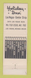 Matchbook Cover - Holiday Inn Las Vegas NV