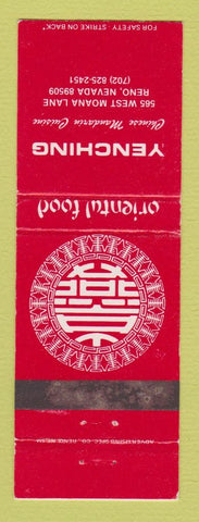 Matchbook Cover - Yenching Chinese Restaurant Reno NV WEAR