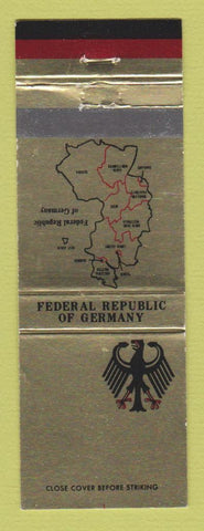 Matchbook Cover - Federal Republic of Germany