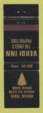 Matchbook Cover - Verdi Inn Verdi NV WEAR