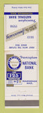 Matchbook Cover - Framingham National Bank MA 1958