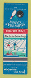Matchbook Cover - Showboat Lanes Bowling Las Vegas NV