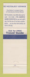Matchbook Cover - Downtowner Motor Inn Carson City NV Best Western