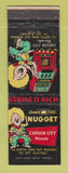 Matchbook Cover - Carson City Nugget CASnio NV WEAR
