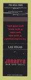 Matchbook Cover - Jerseys Bar Grill Las Vegas NV
