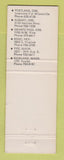 Matchbook Cover - Golden Door Motels Reno NV WEAR