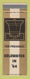 Matchbook Cover - Barry Goldwater for President 1964