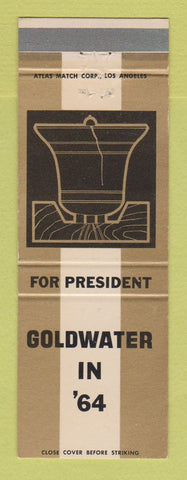 Matchbook Cover - Barry Goldwater for President 1964