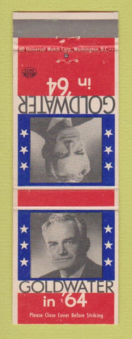 Matchbook Cover - Barry Goldwater for President 1964
