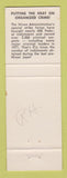 Matchbook Cover - Richard Nixon for President STAINED