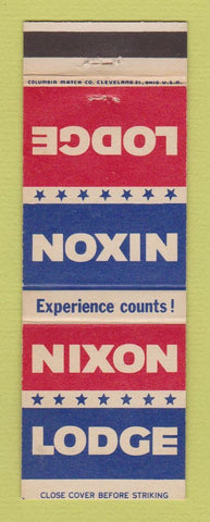 Matchbook Cover - Richard Nixon for President Lodge