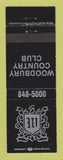 Matchbook Cover - Woodbury Country Club