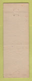 Matchbook Cover - Marian Markley General Assembly Election 1950 WEAR