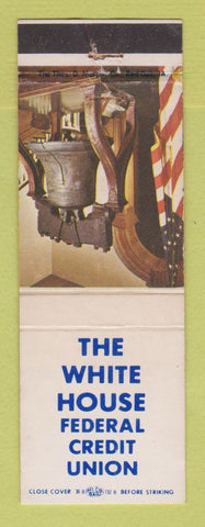 Matchbook Cover - White House Federal Credit Union Washington DC WEAR