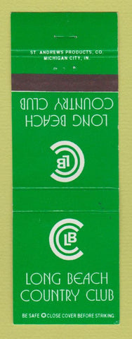 Matchbook Cover - Long Beach Country Club