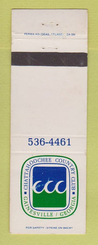 Matchbook Cover - Chattahoochee Country Club Gainesville GA WEAR