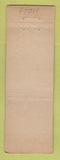 Matchbook Cover - Howard Davis Councilman Election WORN