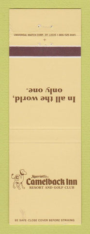 Matchbook Cover - Marriotts Camelback Resort Golf Club