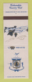 Matchbook Cover - Columbia Country Club