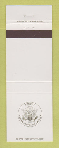 Matchbook Cover - Embassy of the United States of America