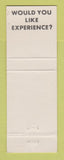 Matchbook Cover - Elden Brown For Supervisor Election WEAR