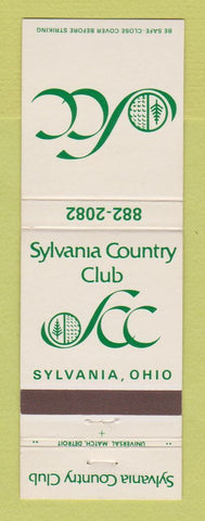 Matchbook Cover - Sylvania Country Club OH