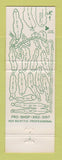 Matchbook Cover - Sylvania Country Club OH