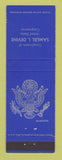 Matchbook Cover - Samuel Devine US Congress OH Ohio