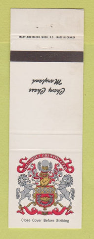 Matchbook Cover - Columbia Country Club Chevy Chase MD
