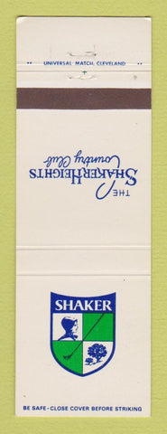 Matchbook Cover - Shaker Heights Country Club OH