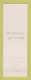 Matchbook Cover - Algonquin Golf Club St Louis MO