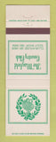 Matchbook Cover - The Mayfield Country Club