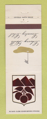 Matchbook Cover - Cherry Hills Country Club Denver Colorado