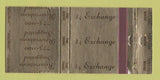 Matchbook Cover - 34 Echange Portland ME restaurant UNCUT 10 Strikes WEAR