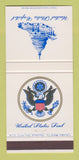 Matchbook Cover - Leslie Arends Congress IL Illinois 30 Strike