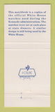 Matchbook Cover - John F Kennedy Presidential Museum JFK 30 Strike