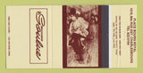 Matchbook Cover - Brasserie Goulue Charlesbourg QC Toulouse Lautrec 30 Strike