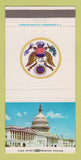 Matchbook Cover - Milton R Young US Senate ND North Dakota 30 Strike