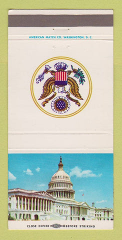 Matchbook Cover - Milton R Young US Senate ND North Dakota 30 Strike