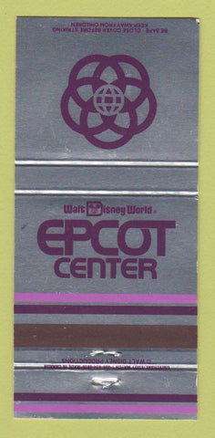 Matchbook Cover - Walt Disney World Epcot Center Orlando FL WEAR 30 Strike